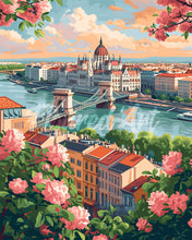 Load image into Gallery viewer, Diamond Painting - Budapest in Bloom