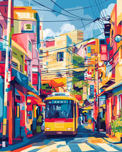 Load image into Gallery viewer, Diamond Painting - Tokyo City Bus