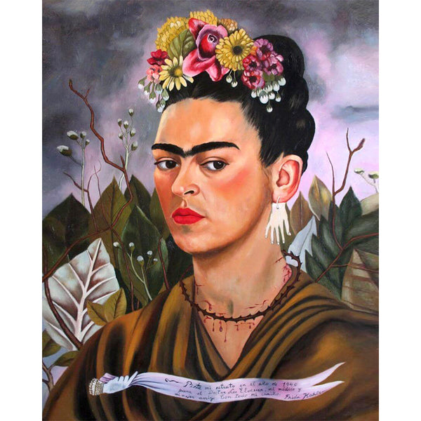 Diamond Painting - Frida - Self Portrait, Dedicated to Dr. Eloesser