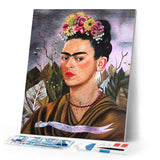 Diamond Painting - Frida - Self Portrait, Dedicated to Dr. Eloesser