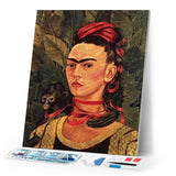 Diamond Painting - Frida - Self Portrait with Monkey 1940