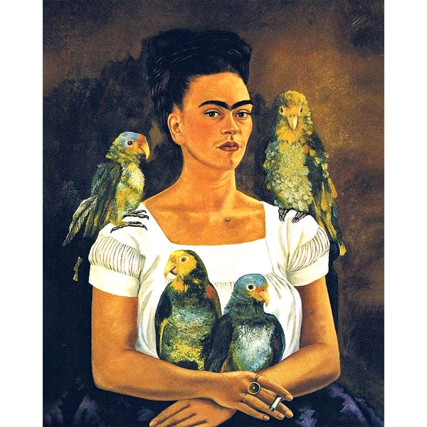 Diamond Painting - Frida - Me and My Parrots