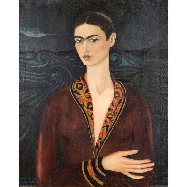 Diamond Painting - Frida - Self Portrait in a Velvet Dress