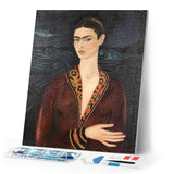 Diamond Painting - Frida - Self Portrait in a Velvet Dress