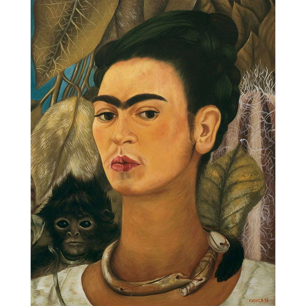 Diamond Painting - Frida - Self-portrait with Monkey 1938