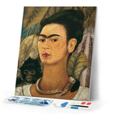 Diamond Painting - Frida - Self-portrait with Monkey 1938