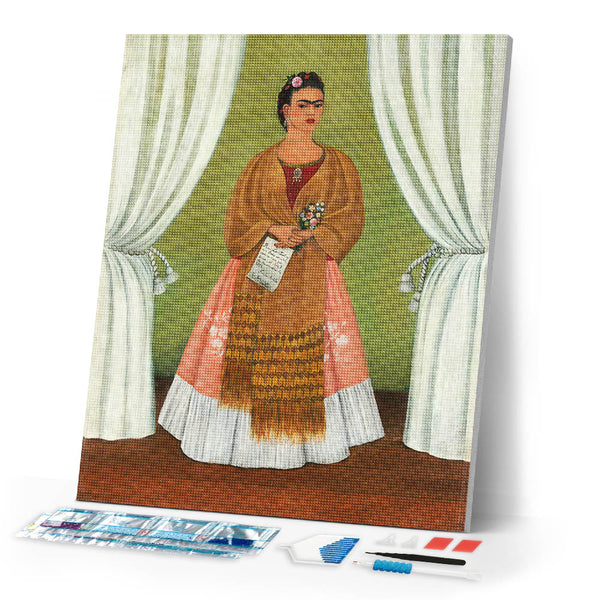 Diamond Painting - Frida - Self-Portrait Dedicated to Leon Trotsky
