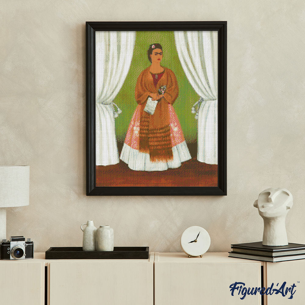 Diamond Painting - Frida - Self-Portrait Dedicated to Leon Trotsky