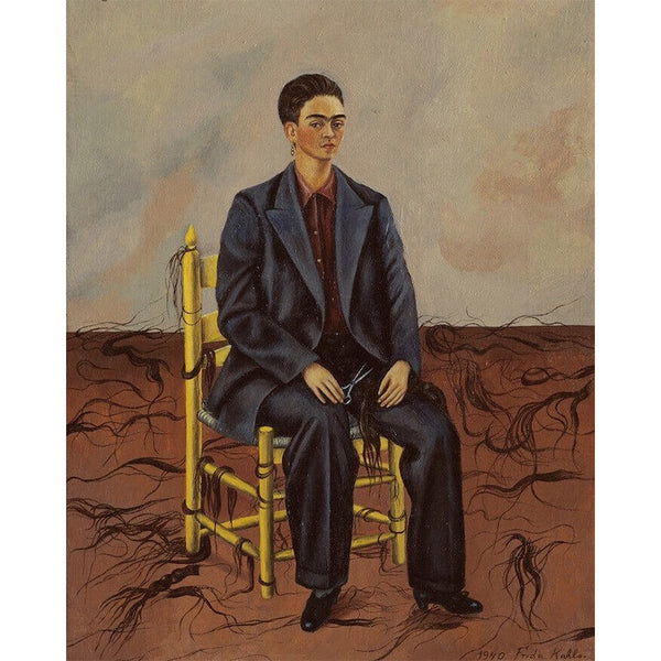 Diamond Painting - Frida - Self Portrait with Cropped Hair