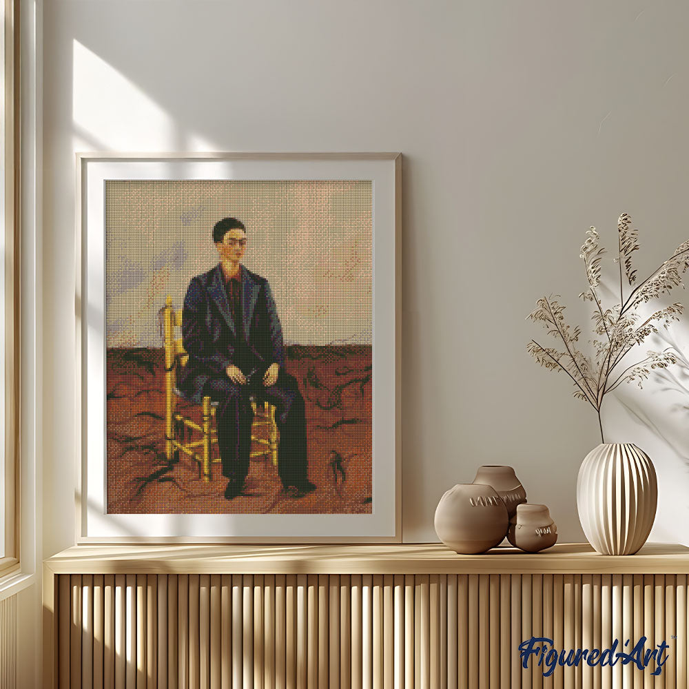 Diamond Painting - Frida - Self Portrait with Cropped Hair
