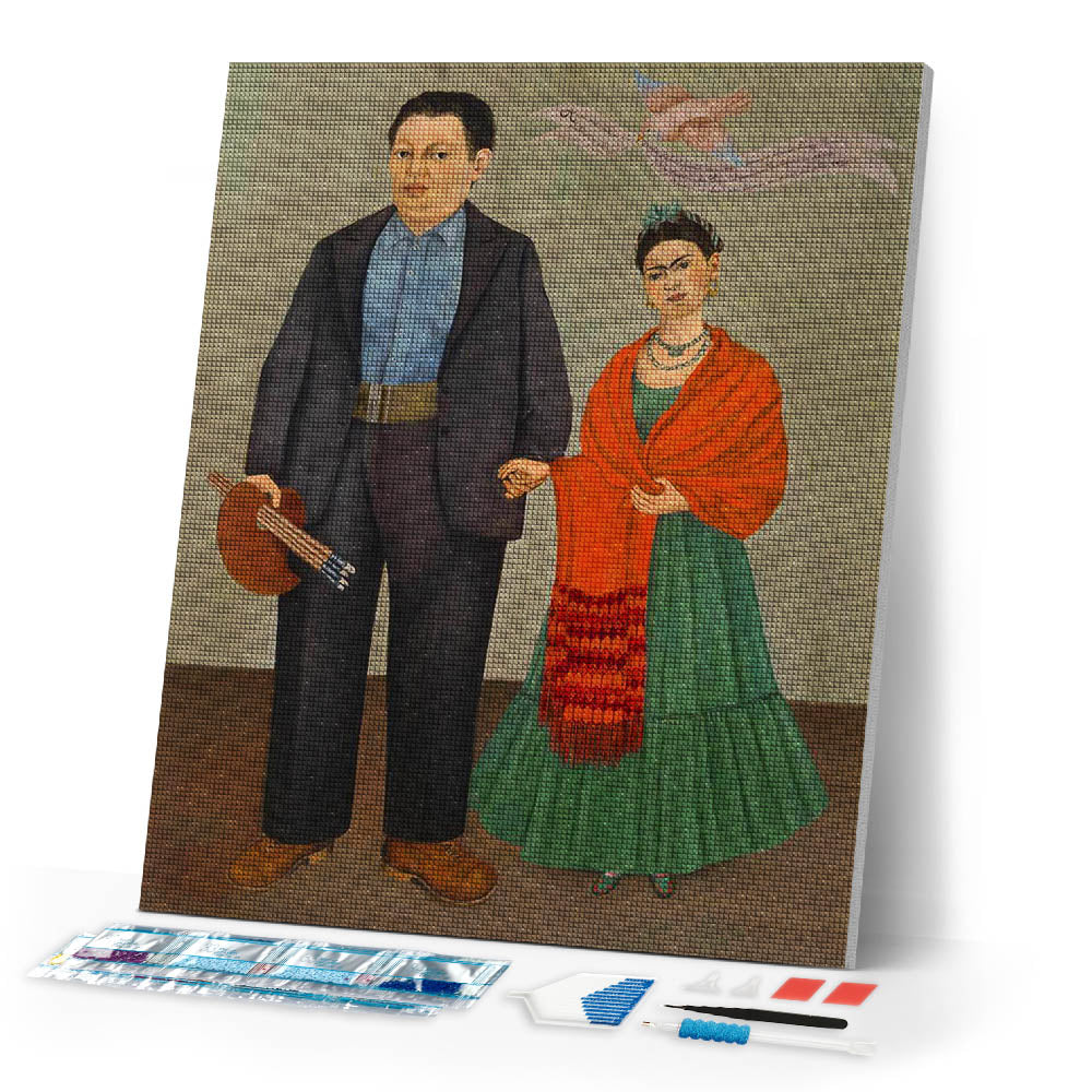 Diamond Painting - Frida - Frida and Diego Rivera