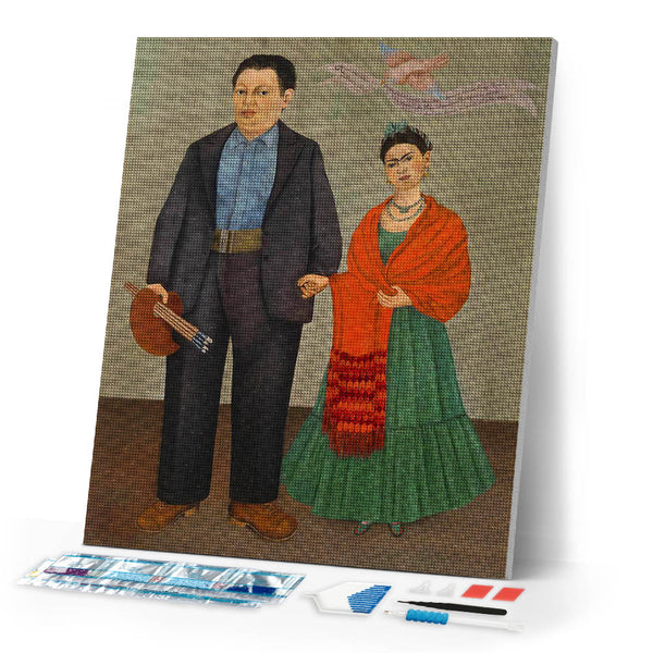 Diamond Painting - Frida - Frida and Diego Rivera