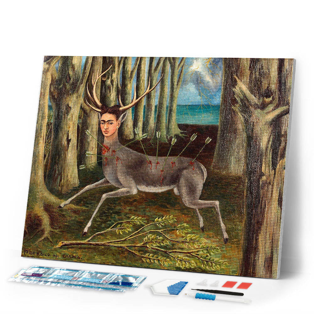 Diamond Painting - Frida - The Wounded Deer