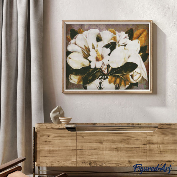 Diamond Painting - Frida - Magnolias
