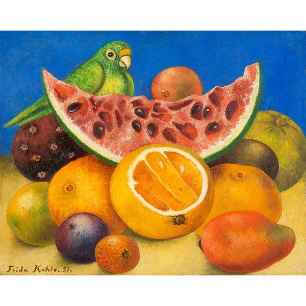 Diamond Painting - Frida - Still Life with Parrot and Fruit