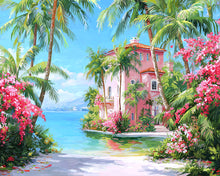 Load image into Gallery viewer, Diamond Painting - Paradise Coast House