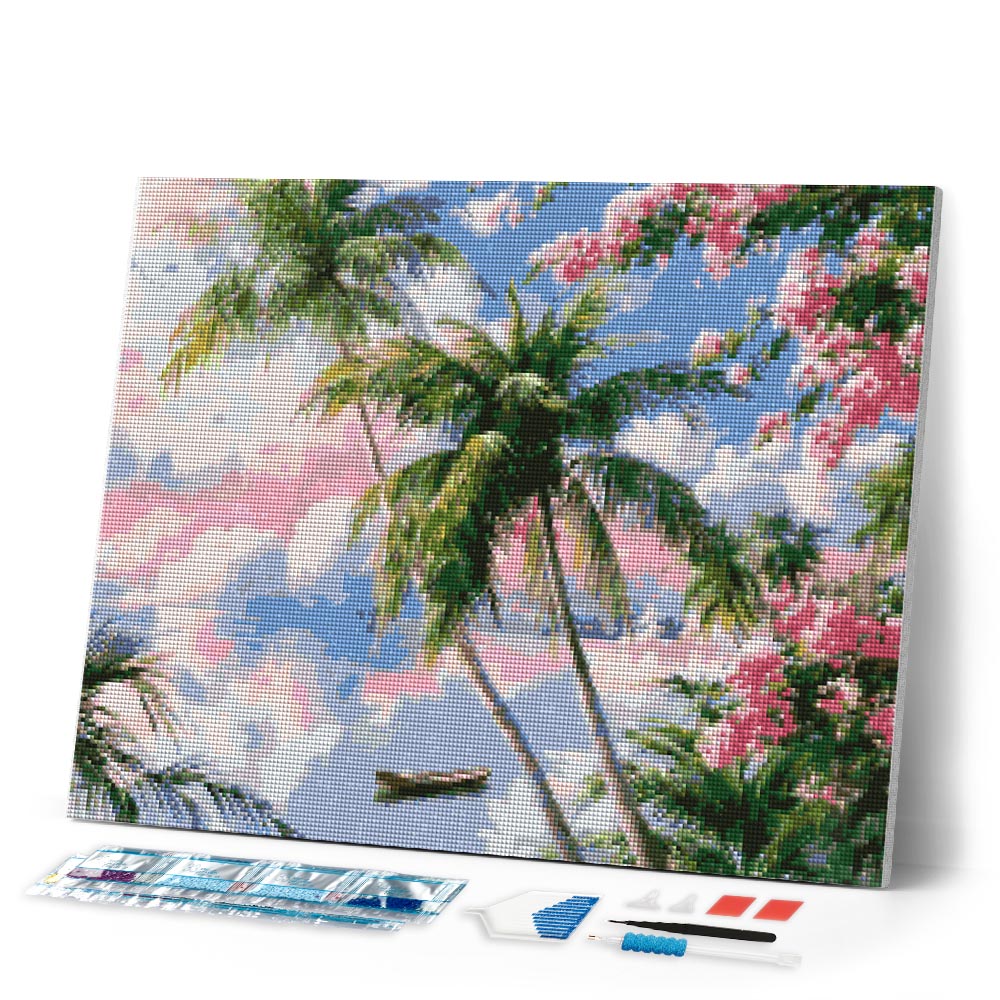 Diamond Painting - Tropical Dream Lagoon