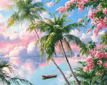 Load image into Gallery viewer, Diamond Painting - Tropical Dream Lagoon