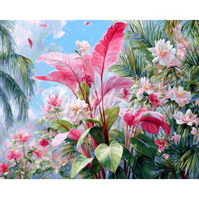 Load image into Gallery viewer, Diamond Painting - Tropical Pink Bloom
