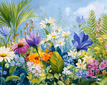 Load image into Gallery viewer, Diamond Painting - Colorful Floral Field