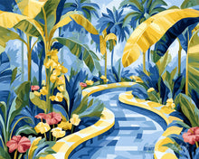Load image into Gallery viewer, Diamond Painting - Tropical Garden Path