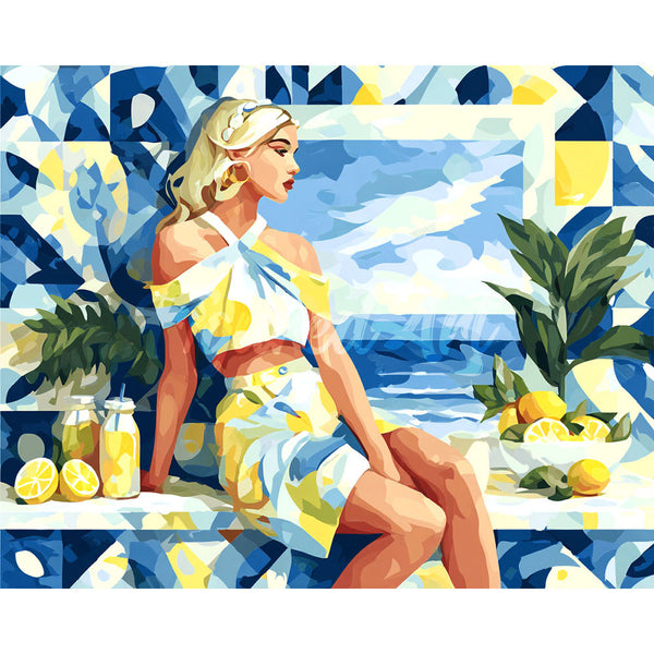 Diamond Painting - Lemon Breeze Woman