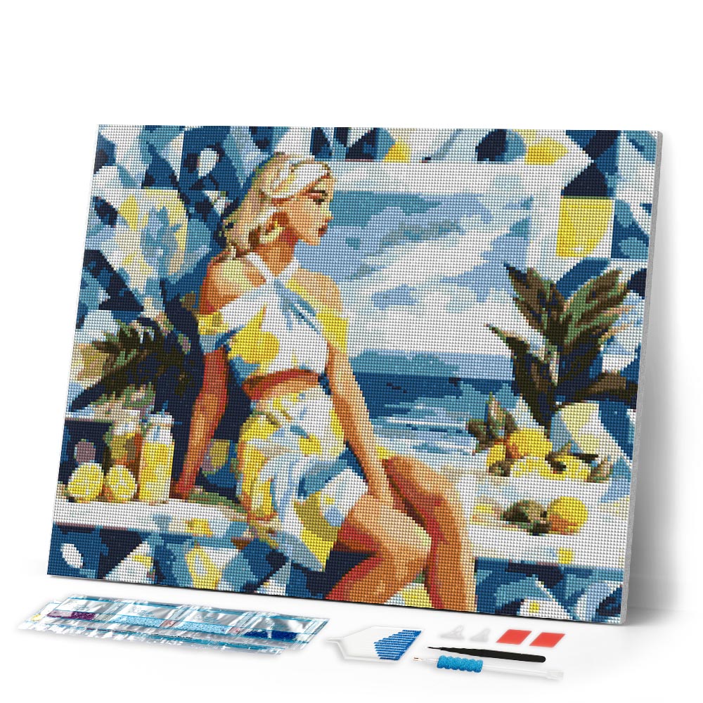 Diamond Painting - Lemon Breeze Woman