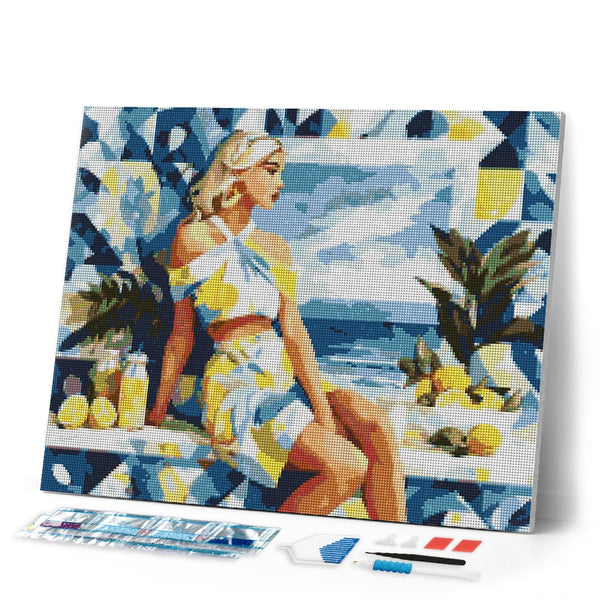 Diamond Painting - Lemon Breeze Woman