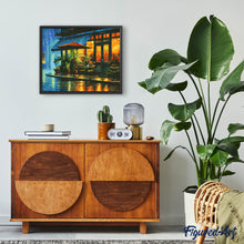 Load image into Gallery viewer, Diamond Painting - Rainy Cafe Corner