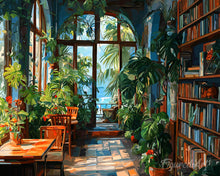Load image into Gallery viewer, Diamond Painting - Greenhouse Library