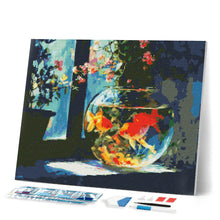 Load image into Gallery viewer, Diamond Painting - Sunlit Fishbowl