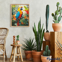 Load image into Gallery viewer, Diamond Painting - Tropical Macaw