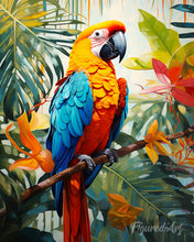 Load image into Gallery viewer, Diamond Painting - Tropical Macaw