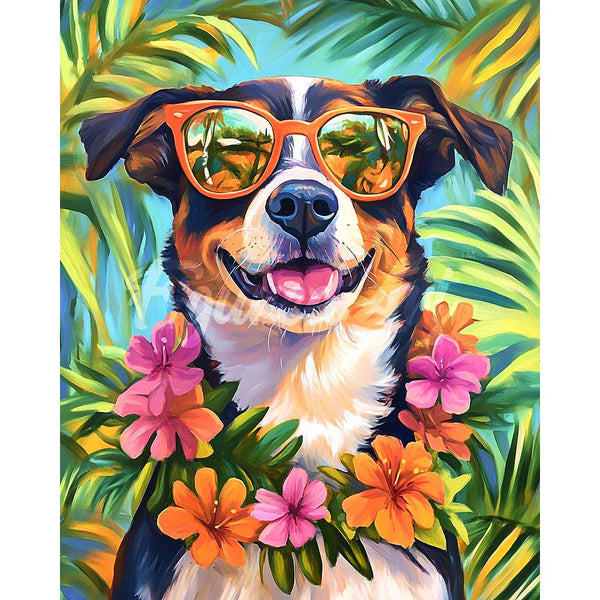 Diamond Painting - Vacation Dog