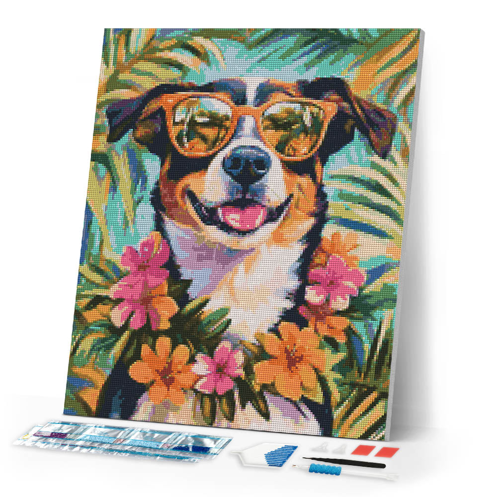 Diamond Painting - Vacation Dog