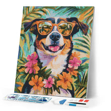 Load image into Gallery viewer, Diamond Painting - Vacation Dog