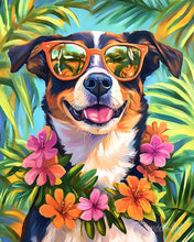 Load image into Gallery viewer, Diamond Painting - Vacation Dog