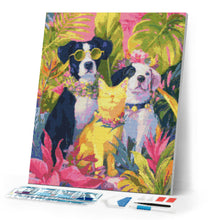 Load image into Gallery viewer, Diamond Painting - Tropical Pet Trio
