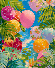 Load image into Gallery viewer, Diamond Painting - Jungle Balloons
