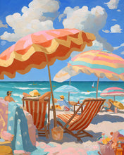 Load image into Gallery viewer, Diamond Painting - Pastel Beach