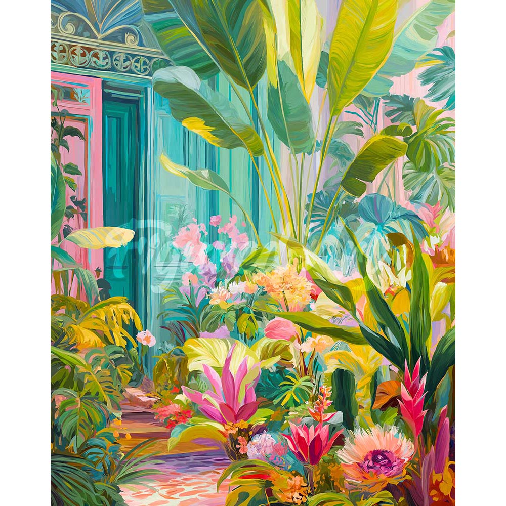 Diamond Painting - Tropical Doorway