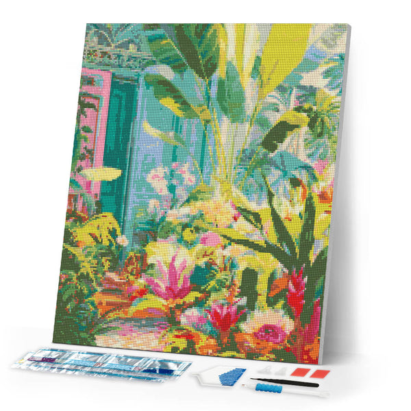 Diamond Painting - Tropical Doorway