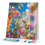 Diamond Painting - Tropical Neighborhood
