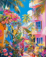Load image into Gallery viewer, Diamond Painting - Tropical Neighborhood