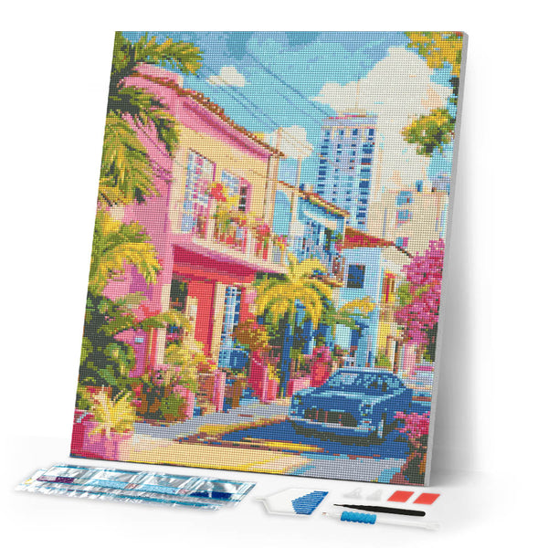 Diamond Painting - Colorful Street