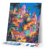 Diamond Painting - Tropical Dream City