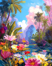 Load image into Gallery viewer, Diamond Painting - Tropical Lake