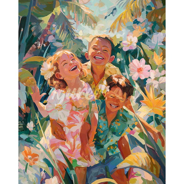 Diamond Painting - Tropical Childhood
