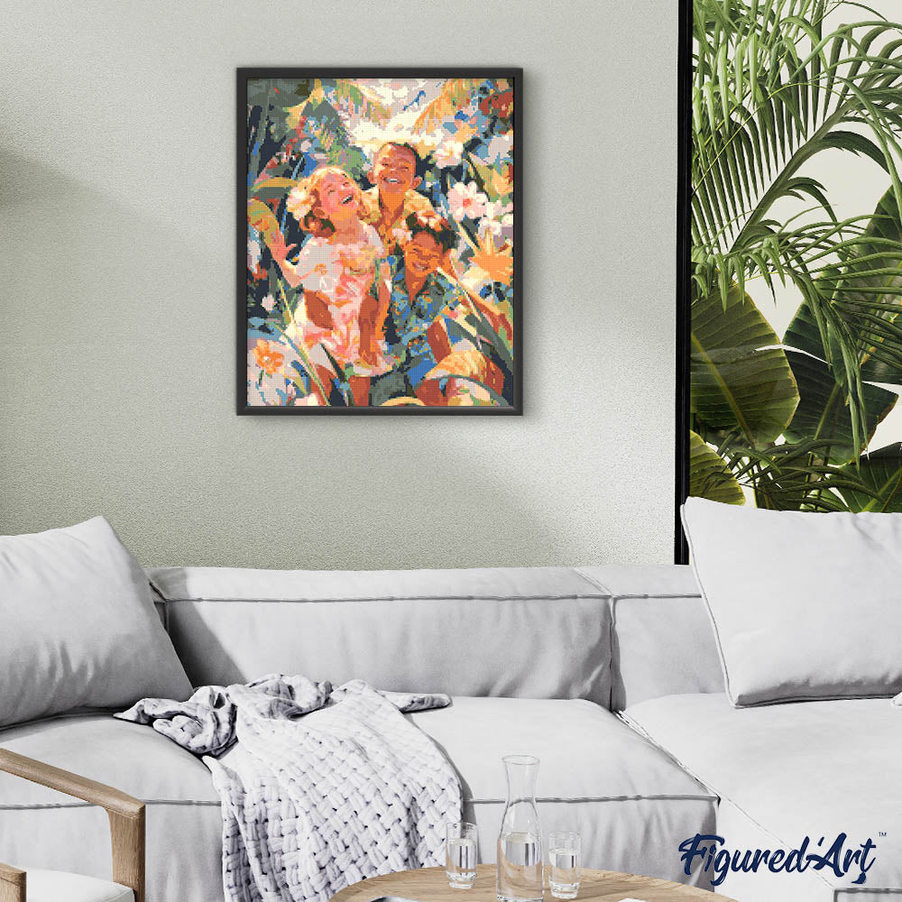 Diamond Painting - Tropical Childhood