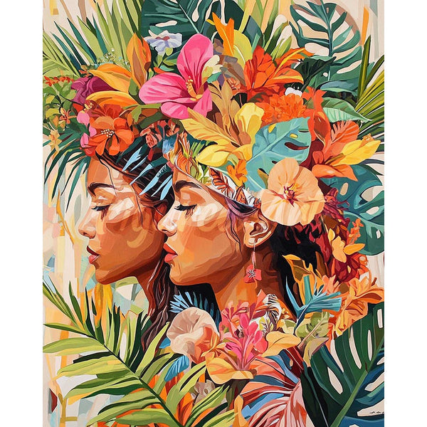 Diamond Painting - Tropical Sisters